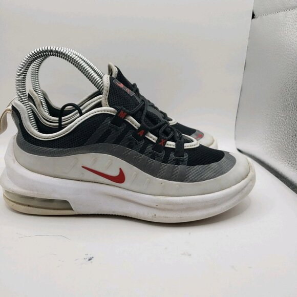Nike Air Max 97 Axis Running Shoes AH5223-009 Silver Black Red Youth Sz 2.5Y - Picture 3 of 7